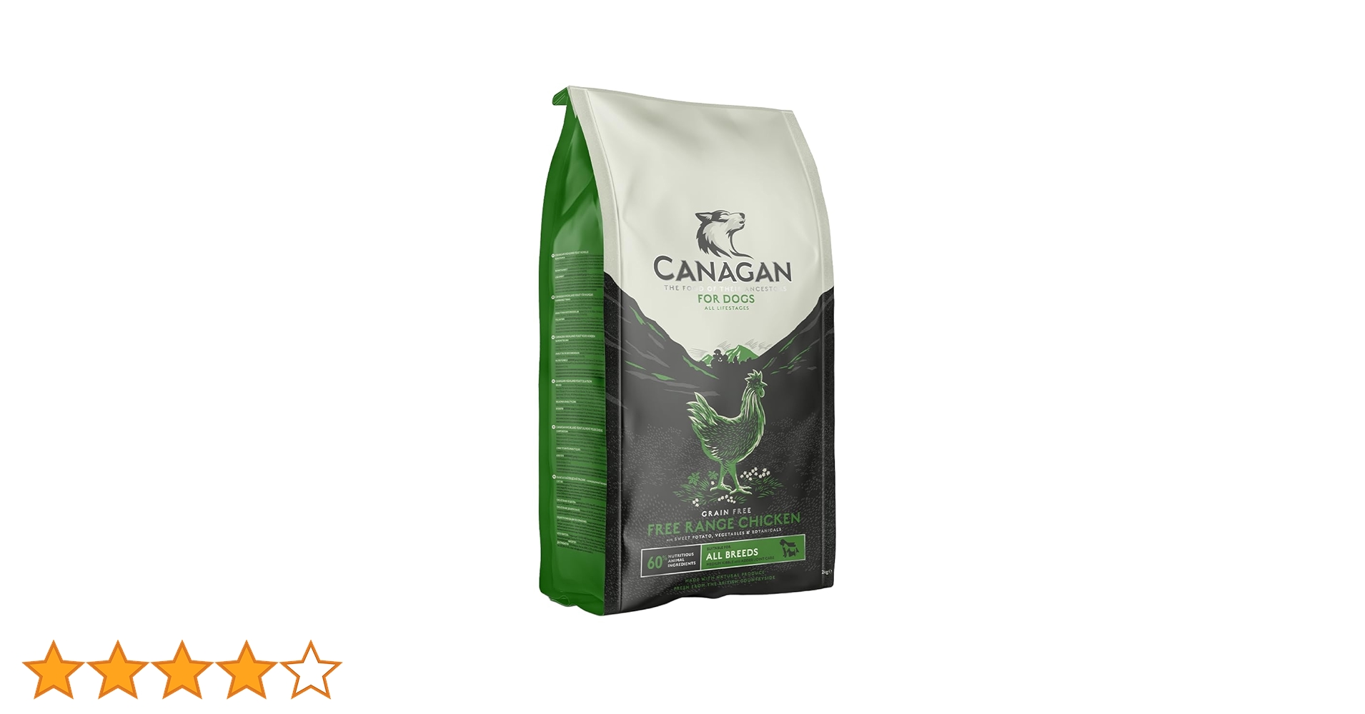 Amazon.co.jp: カナガン ドッグフード チキン (2kg) ドライフード 全犬